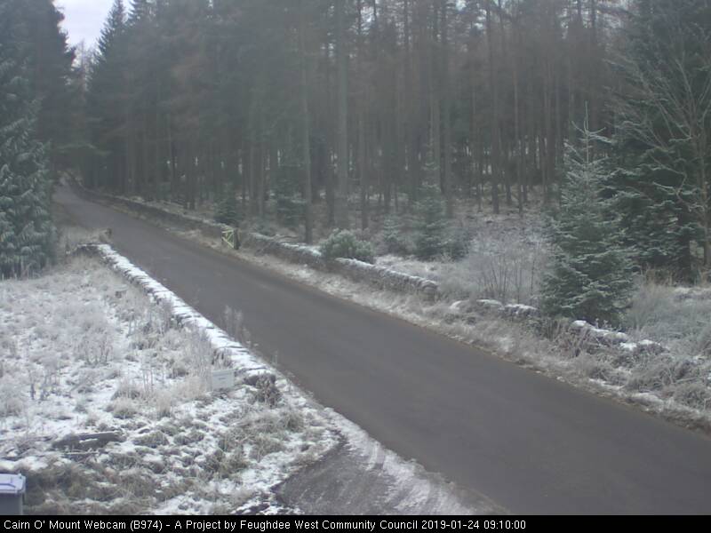 Snow gate in Cairn o Mount